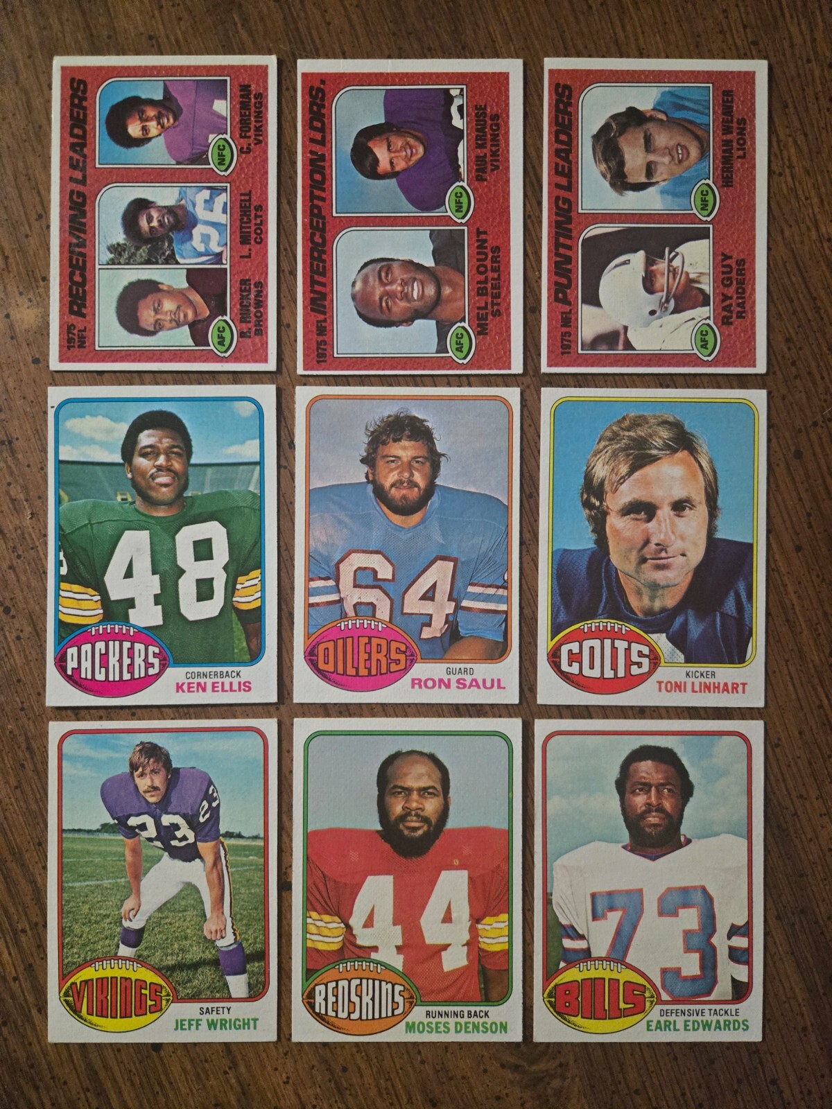 1976 TOPPS FOOTBALL YOU PICK #200 – #400 ****FREE SHIPPING****