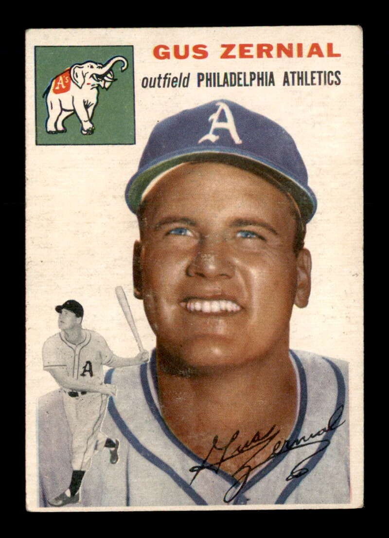 1954 Topps #2 Gus Zernial VG/VGEX X3322085