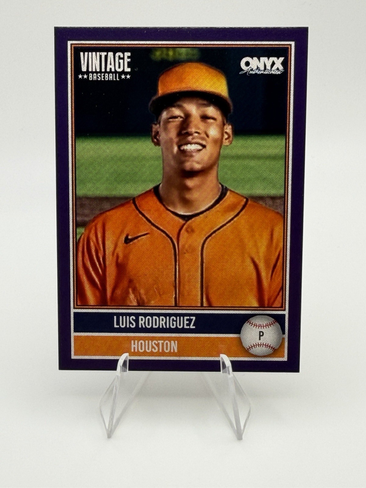 2026 Onyx Vintage Luis Rodriguez Purple Border /150 #OV-LURO Houston Astros