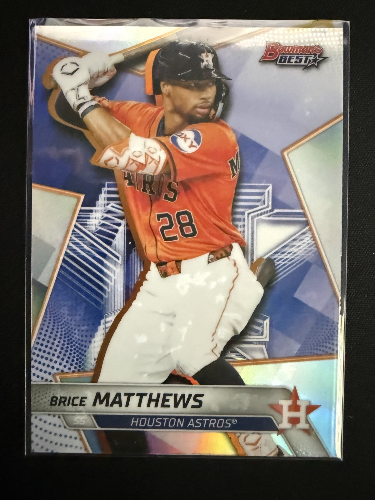 2025 Bowman’s Best – Top Prospects Brice Matthews #TP-18 Refractor (RC)