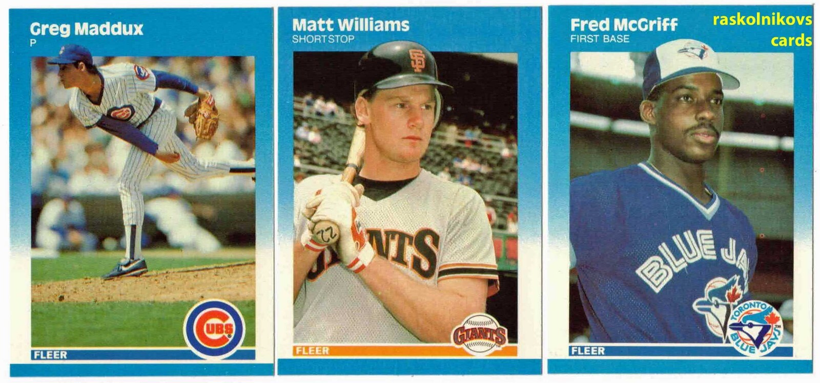 1987 Fleer GLOSSY Update #1-132 COMPLETE YOUR SET $2 or 2 Card Minimum YOU PICK!