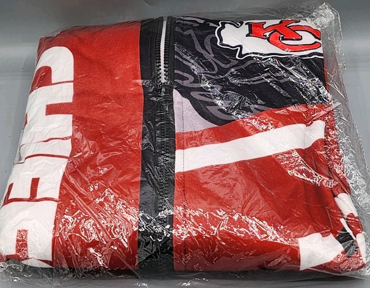 New Kansas City Chiefs Football Hoodie Men’s Size XXL 2XL