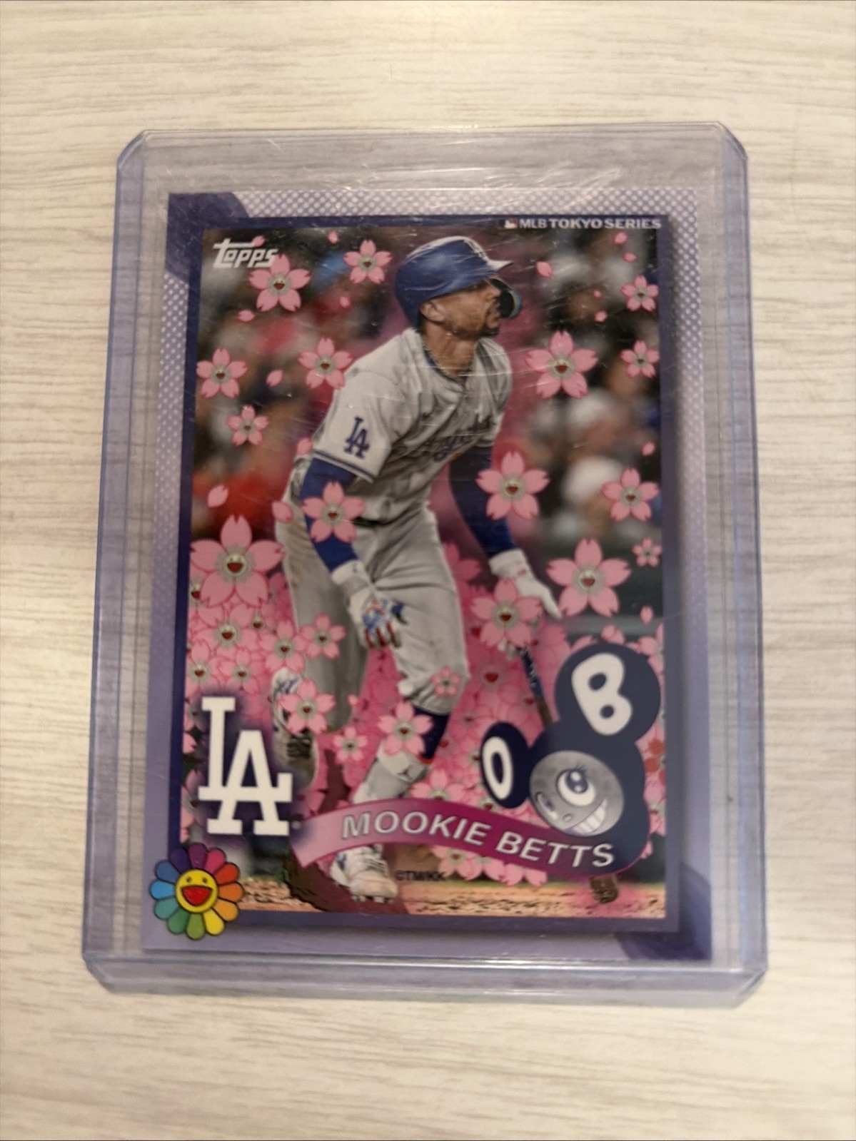 Mookie Betts 2025 Topps Tokyo Series #5 Murakami Collection LA Dodgers