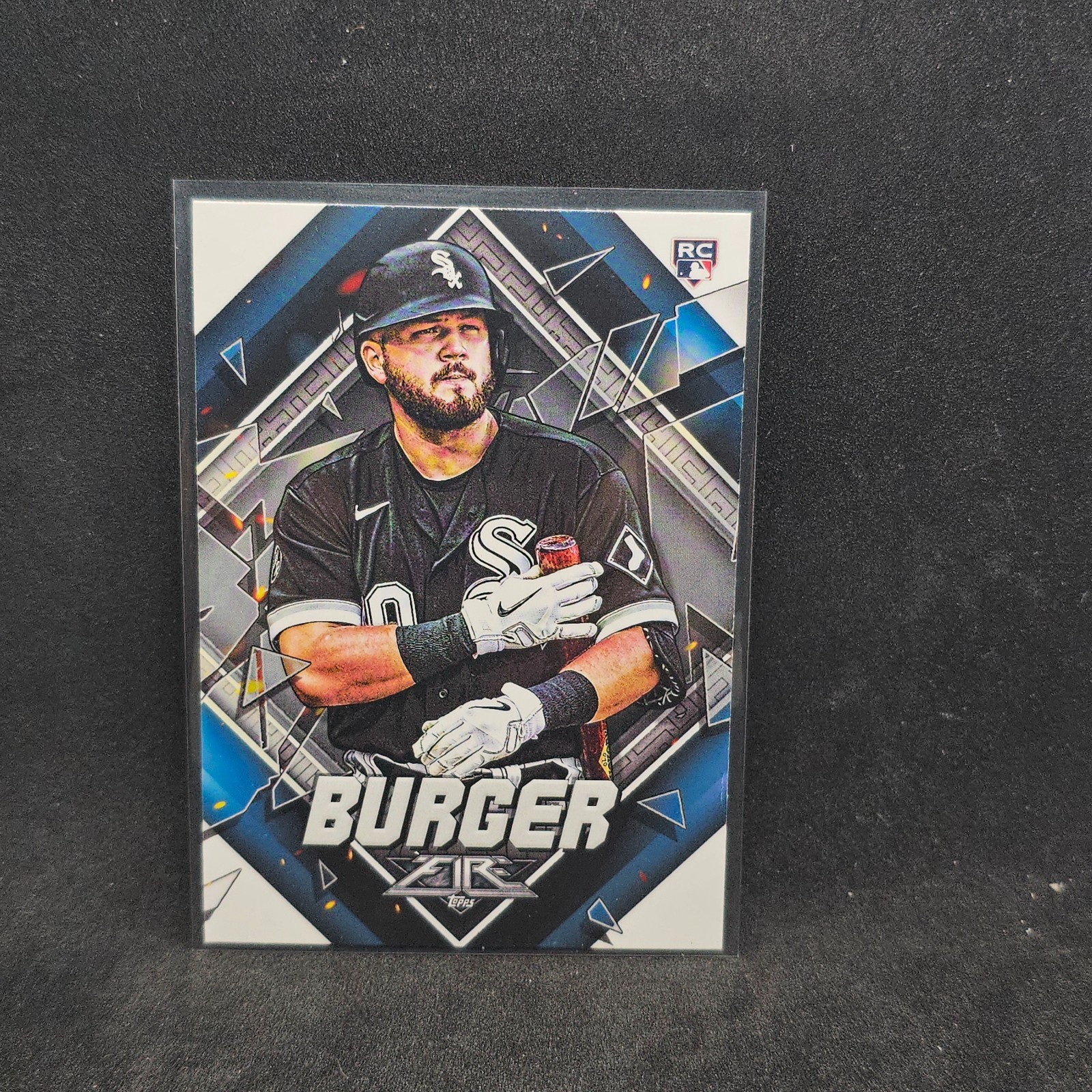 2022 Topps Fire – Jake Burger #23 (RC) White Sox