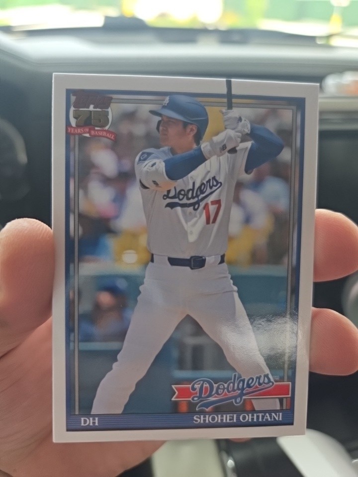 2026 Topps Series 2 1991 Baseball – Shohei Ohtani #91B2-1 – LA Dodgers