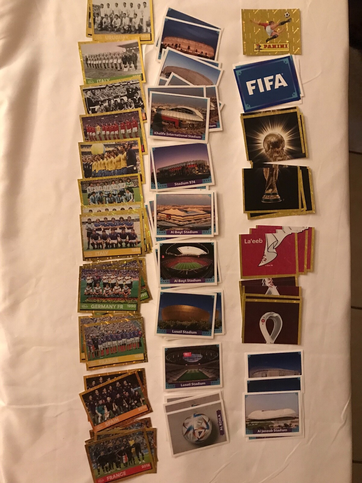 FIFA World Cup Qatar 2022 Specials FOIL LOGO Panini Stickers, You Pick #00 FWC