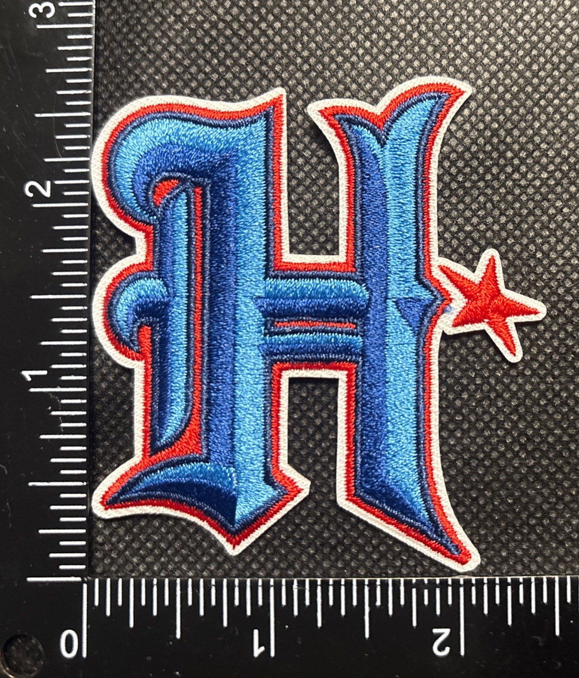 HOUSTON TEXANS NFL FOOTBALL IRON ON EMBROIDERED PATCH SEE PHOTOS
