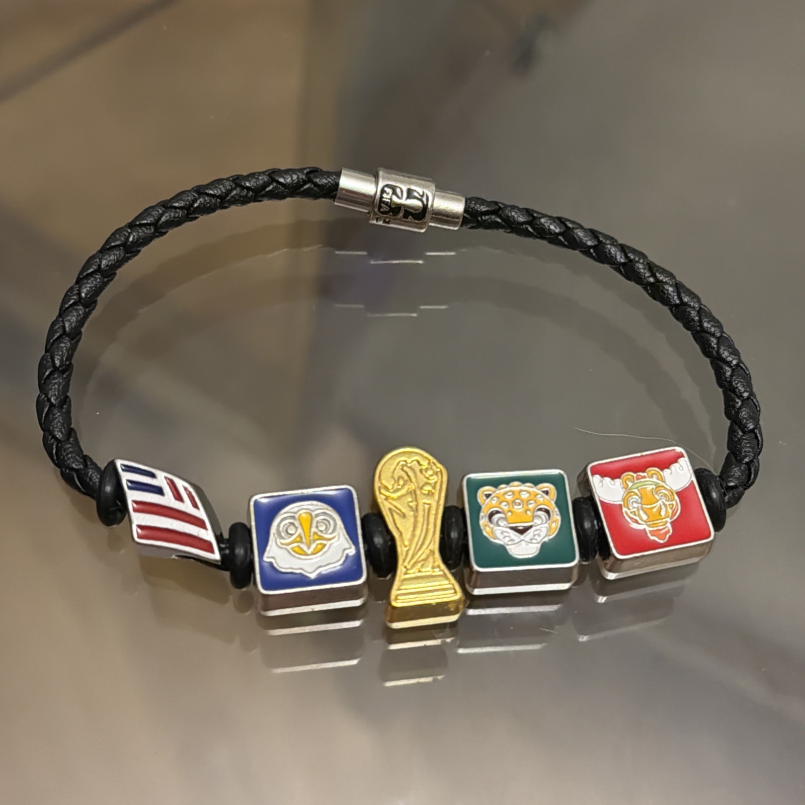 2026 FIFA World Cup Bank of America Charm Bracelet Fan Fest Exclusive LG