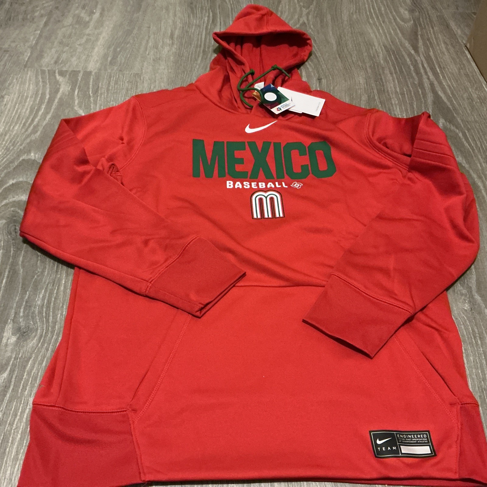 Nike Mexico World Baseball Classic WBC Hoodie Men’s Size: 3XL Therma-Fit