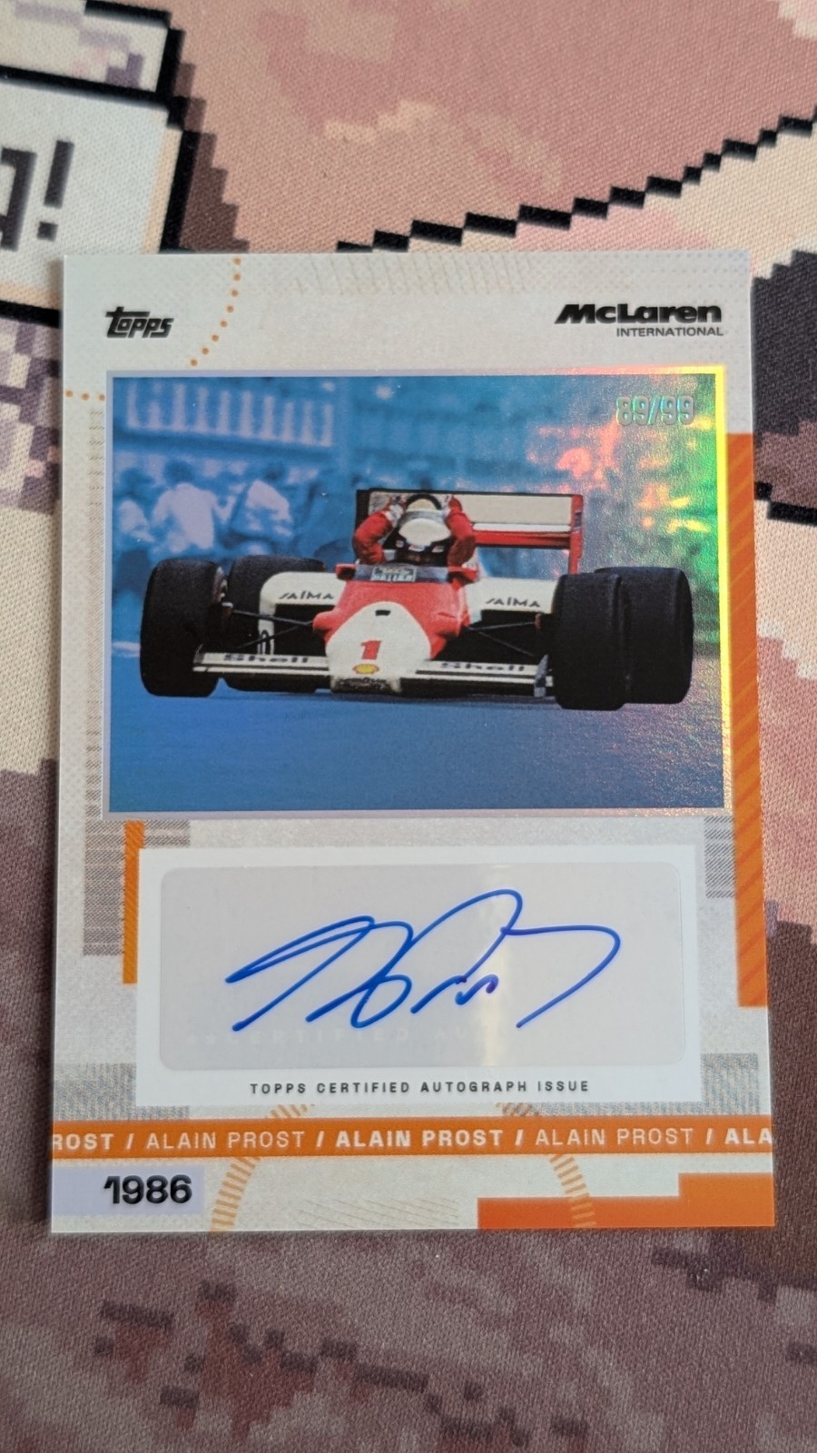 2025 Topps McLaren Racing Pick From List! Auto/Parallel/Base