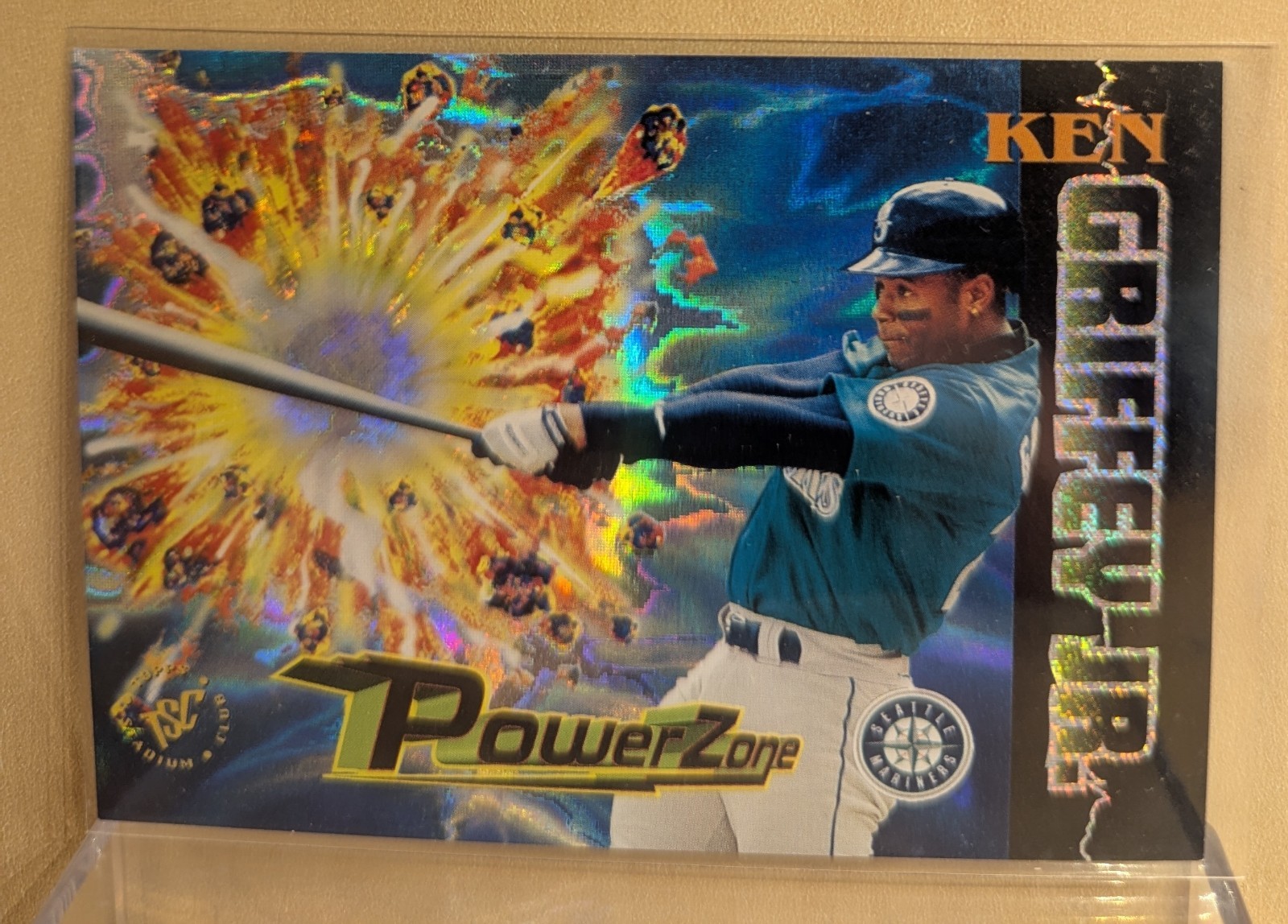 1995 Topps Stadium Club POWER ZONE #27 Ken Griffey Jr HOF RARE ICONIC INSERT