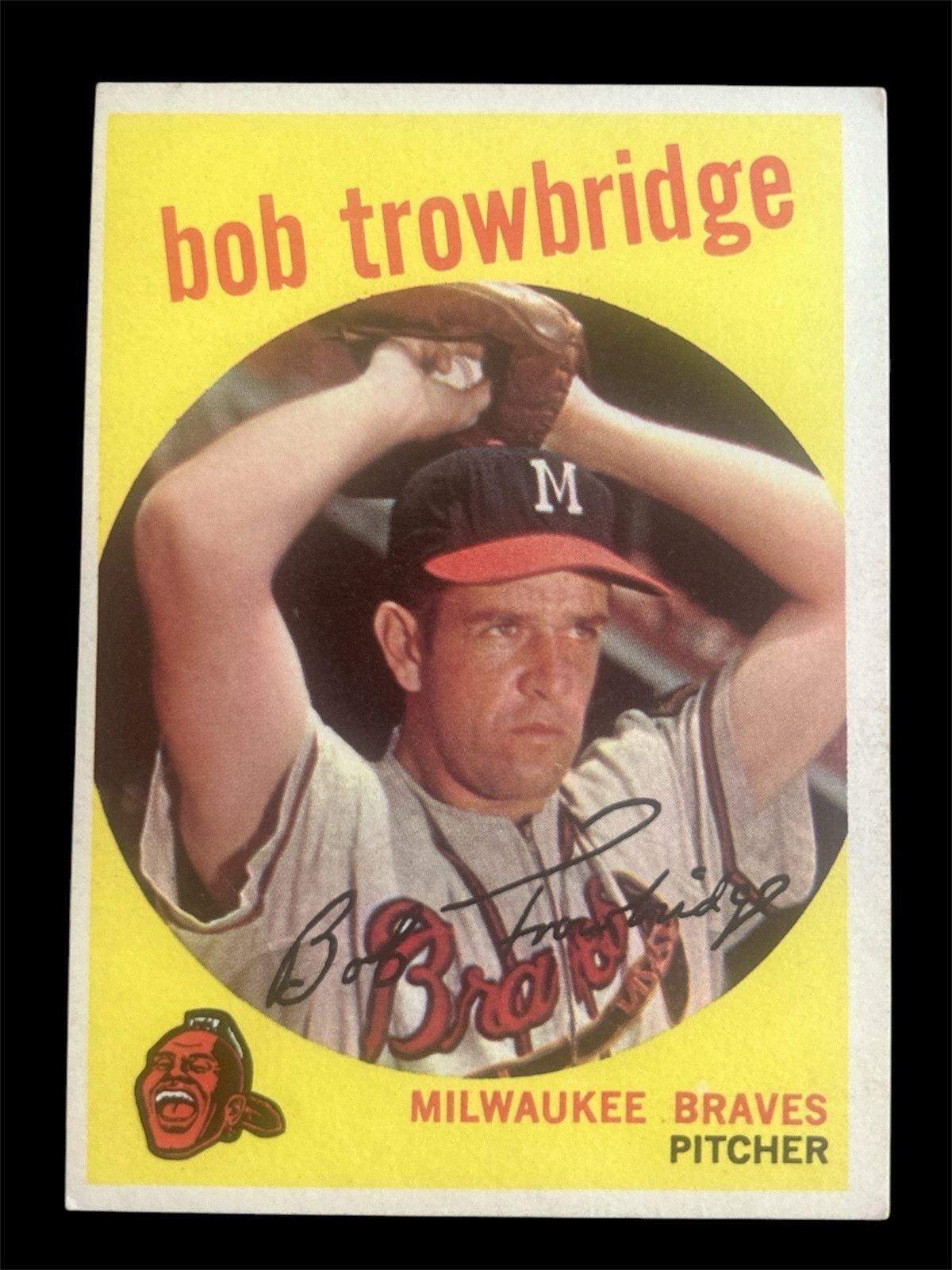 1959 Topps Bob Trowbridge. #239. Ex++