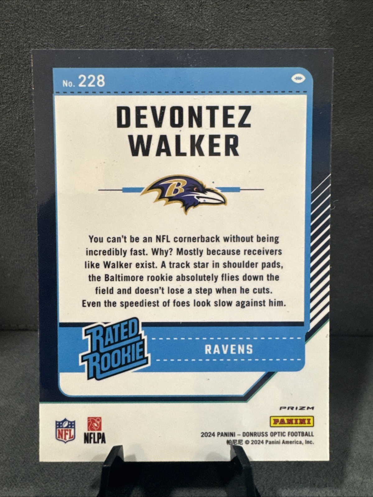 2024 Devontez Walker Rated Rookie Purple Shock Parallel – Donruss Optic #228
