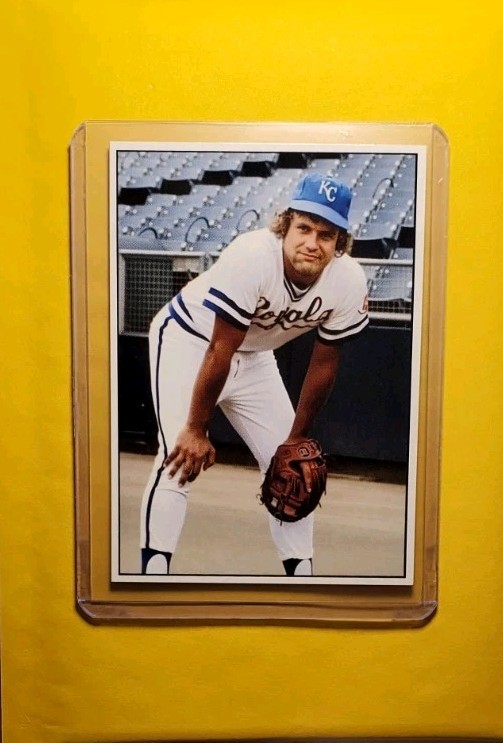 Broders 1975 3B Rookie Kansas City Royals GEORGE BRETT