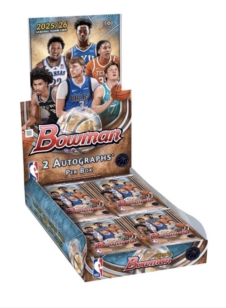 2025-2026 Bowman Basketball Hobby Box Sealed