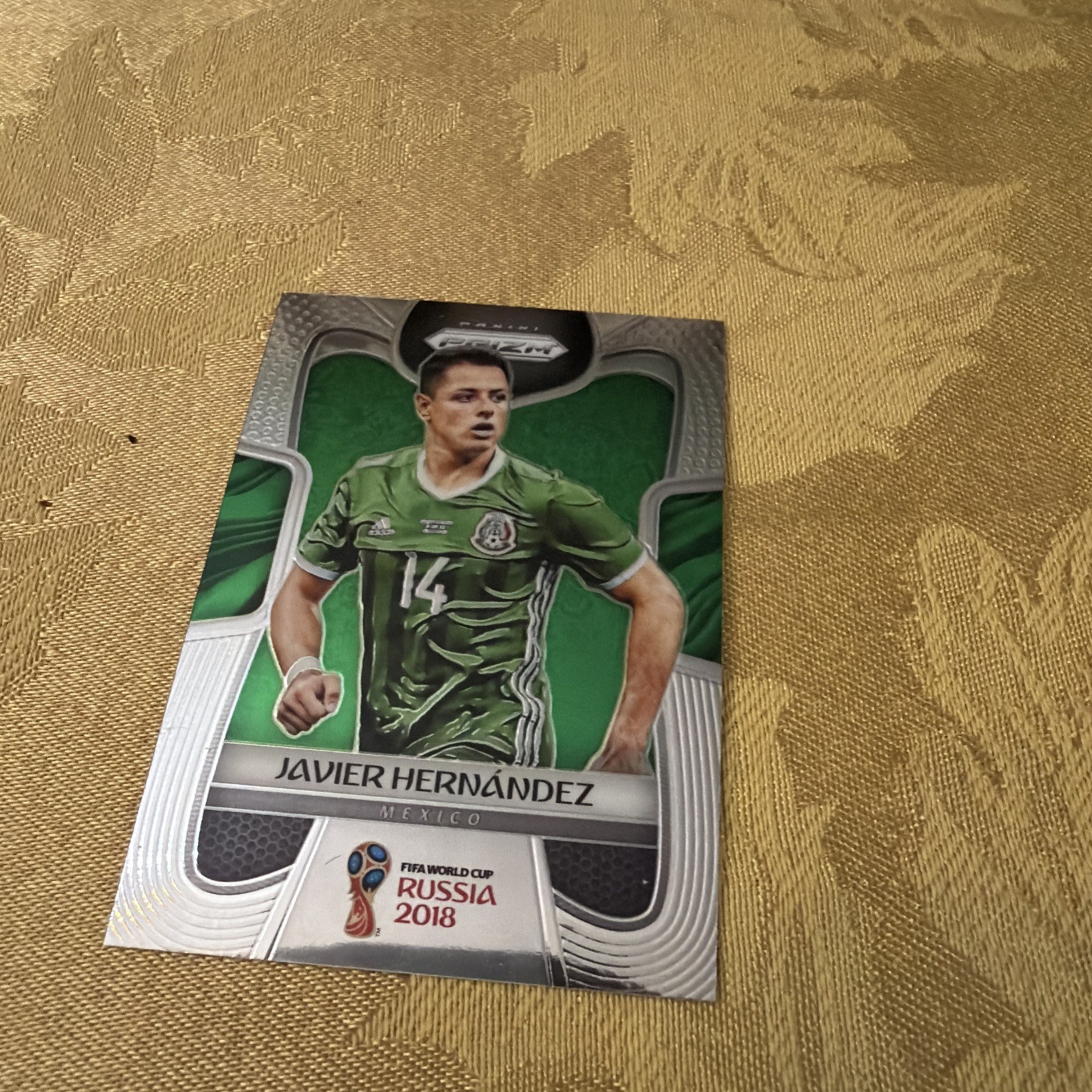 2018 Panini Prizm World Cup Soccer Base #127 Javier Hernandez – Mexico