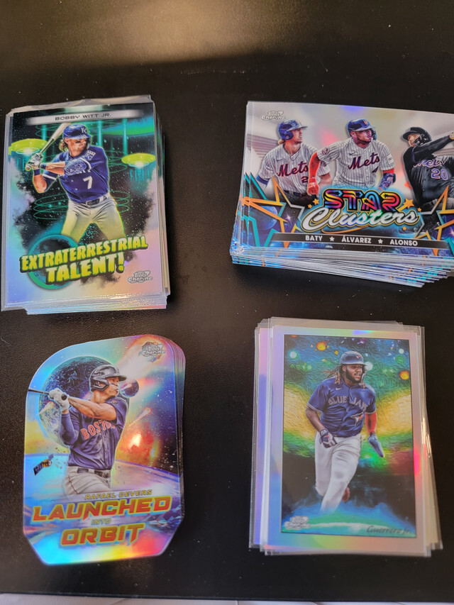 2023 Topps Cosmic Inserts Complete Your Set ET, Launched, Stars In Night etc.