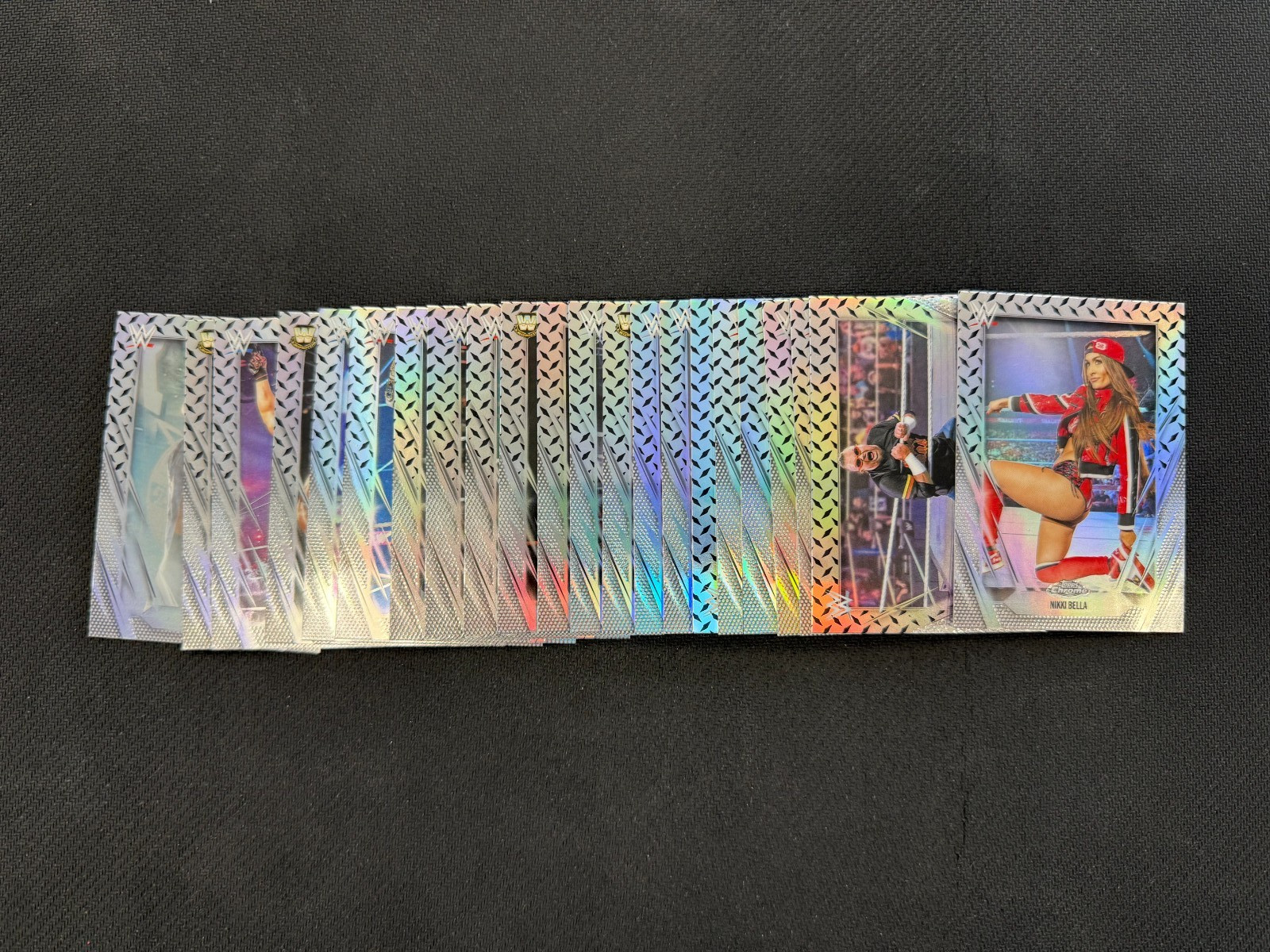 2026 Topps Chrome WWE Diamond Plate Refractor #1-200 Pick Your Card PYC
