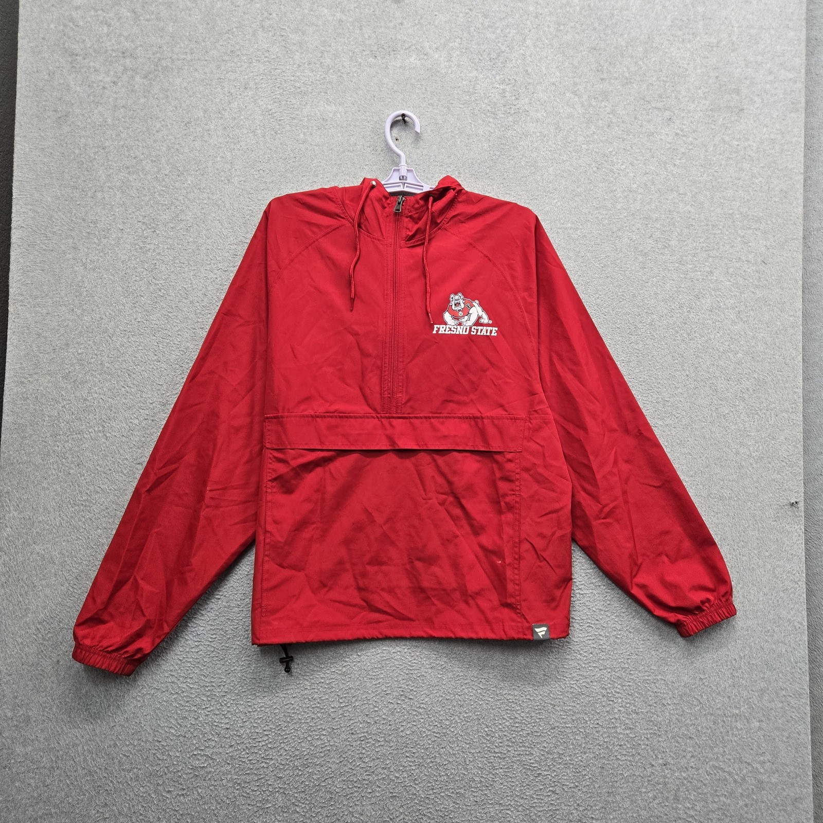 Fresno State Bulldogs Men Jacket M Red Embroidered Fanatics College Mascot