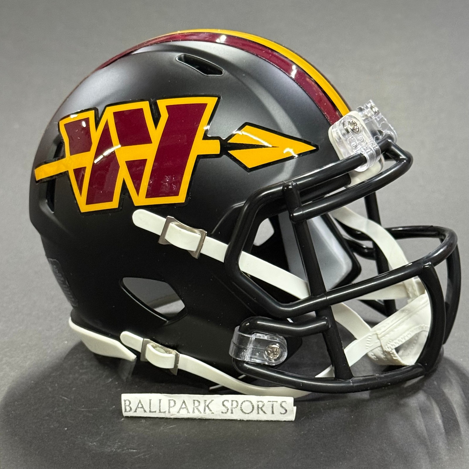 Washington Commanders 2026 Black Alternate Riddell Speed NFL Mini Helmet NEW!