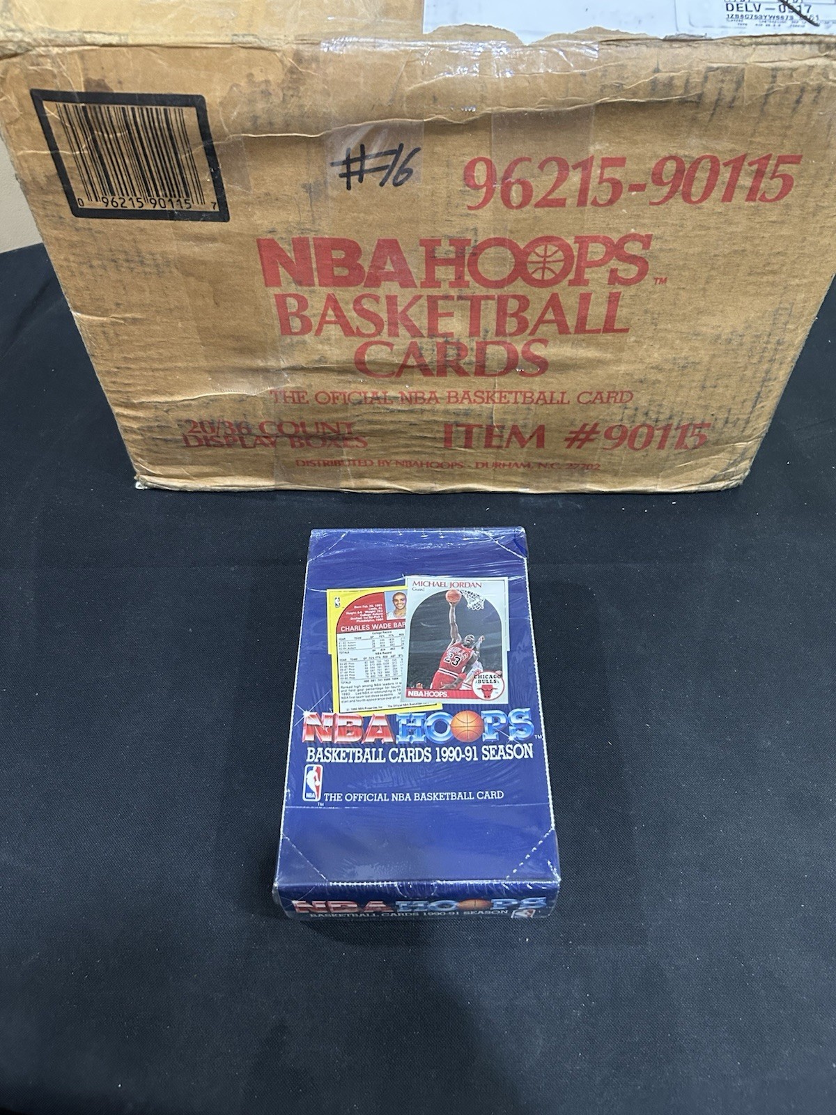1990-91 NBA Hoops Series 1 Box 36 Packs Factory Sealed Case Fresh Michael Jordan