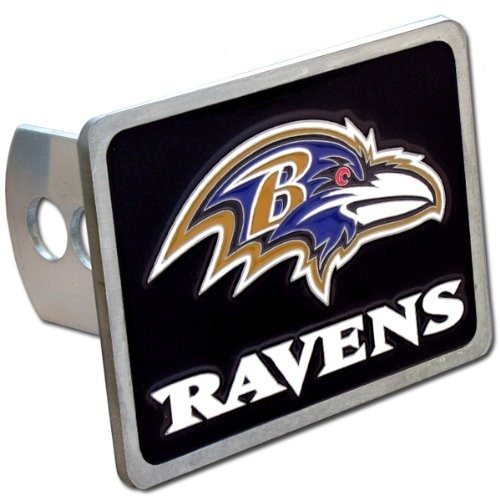 Baltimore Ravens NFL Rectangle Truck Hitch Cover – Class II or III Free Shipping