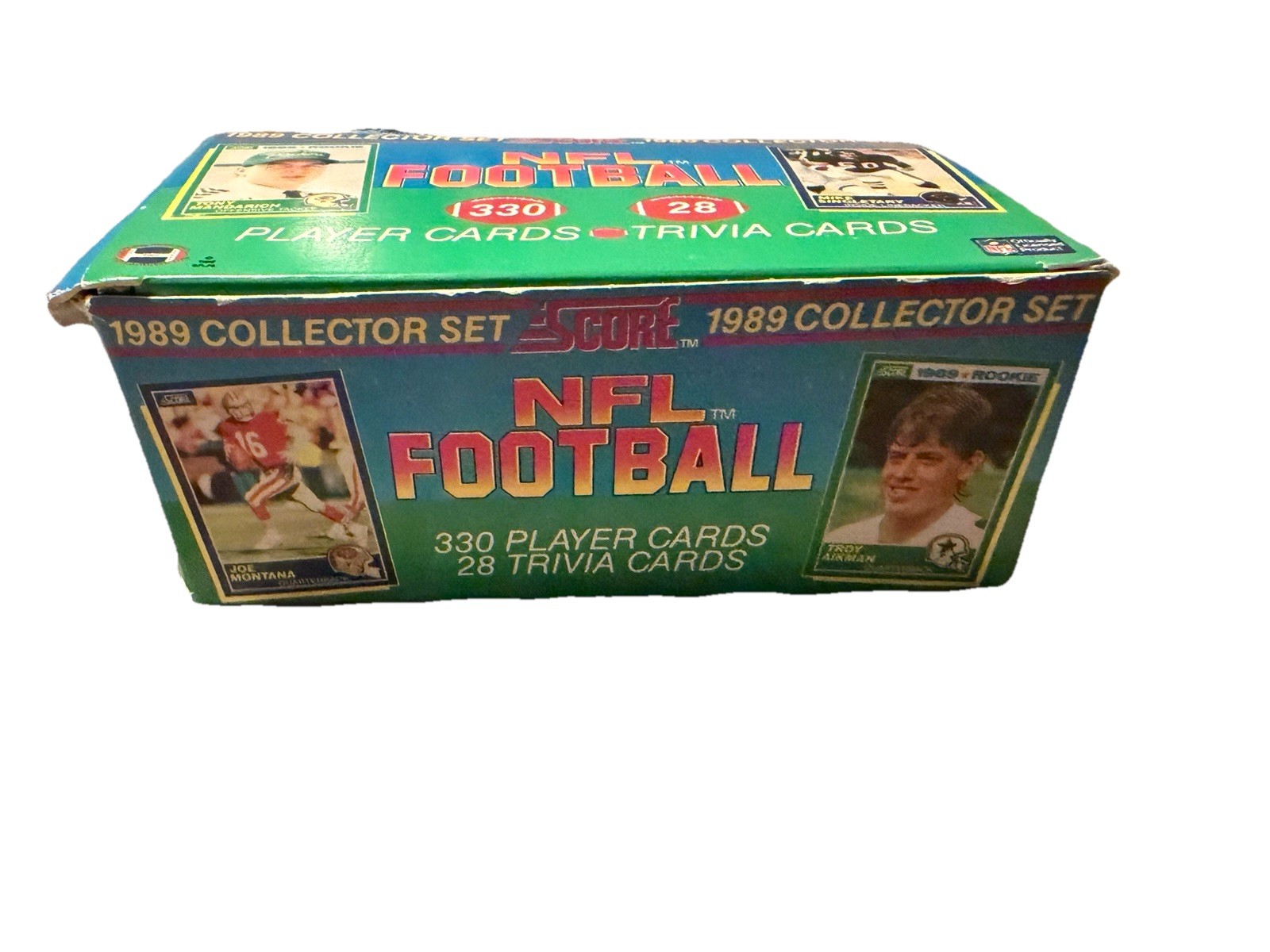 1989 SCORE COMPLETE NFL FOOTBALL DEION BARRY SANDERS AIKMAN RC BOX SET +28Trivia
