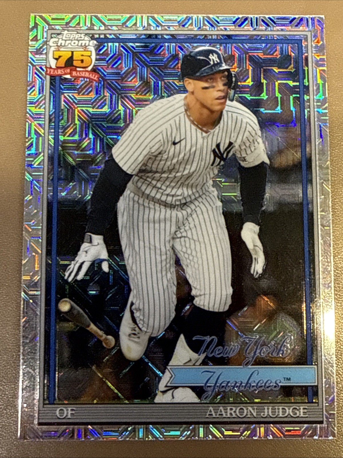 2026 Topps Series 1 – 1991 Topps Chrome Silver Pack Mojo Aaron Judge #91C-82