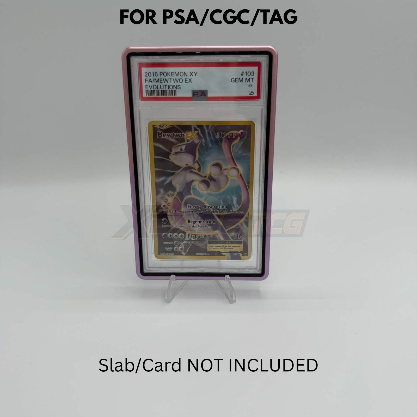 GRADIENT PSA CGC TAG Slab Graded Cards Protector Holder Magnetic Cases Display