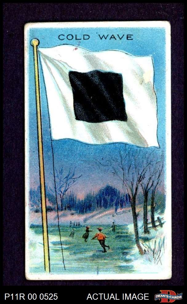 1911 Flags of All Nations T59 Cold Wave 2 – GOOD