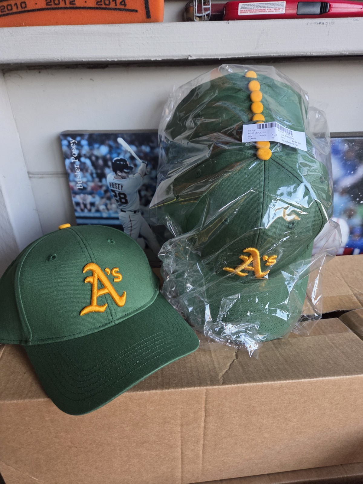 Oakland A’s Athletics Cap Snapback MLB Adult One Size Fits All Dark Green