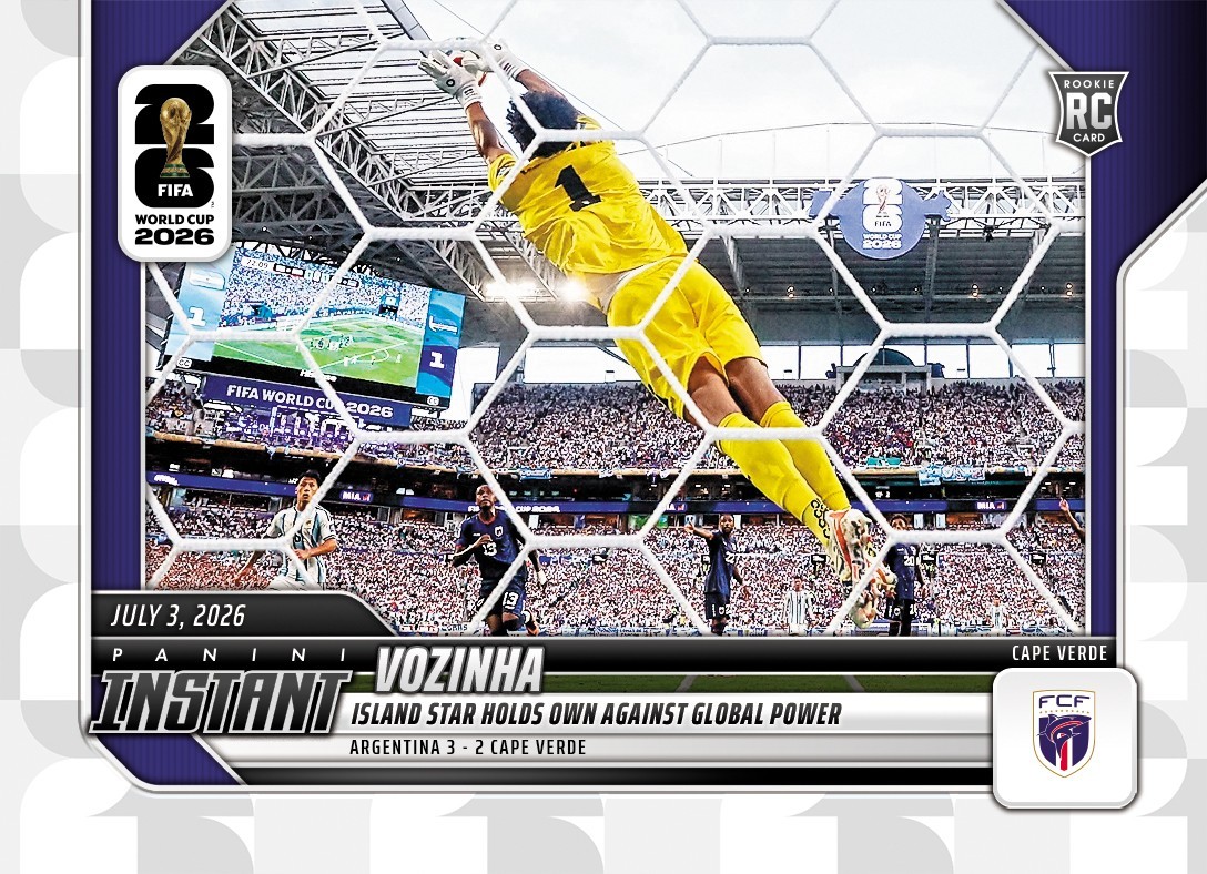 2026 Panini Instant FIFA World Cup #198 Vozinha Cape Verde RC PRESALE