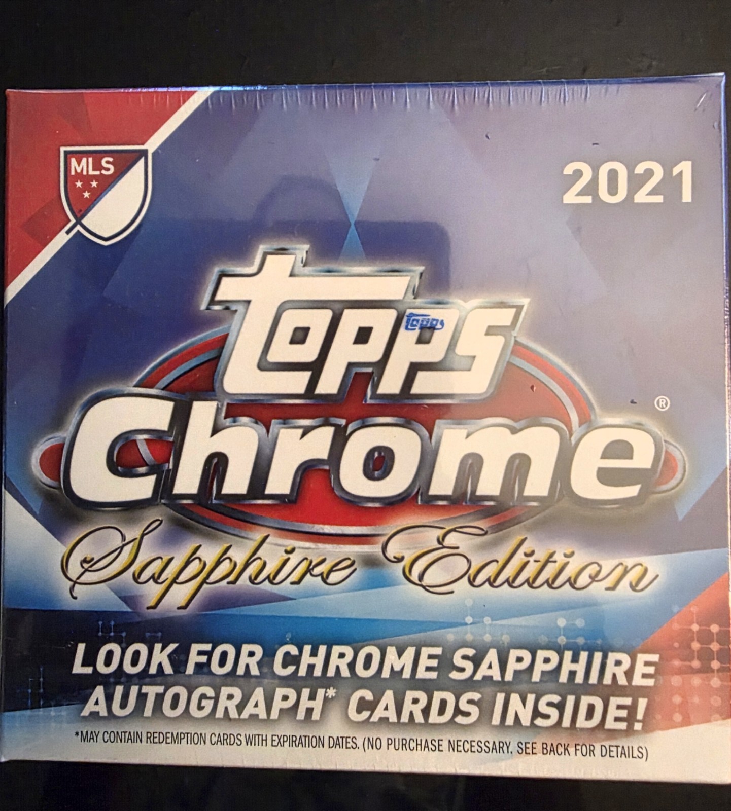2021 Topps Chrome Sapphire Edition Hobby Box MLS Major League Soccer – SEALED