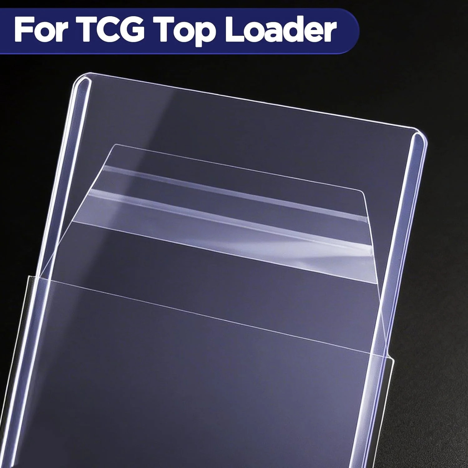 Top Loader Sleeves, Bulk 100/200 / 400 PCS Penny Sleeves for Top Loaders, Reseal