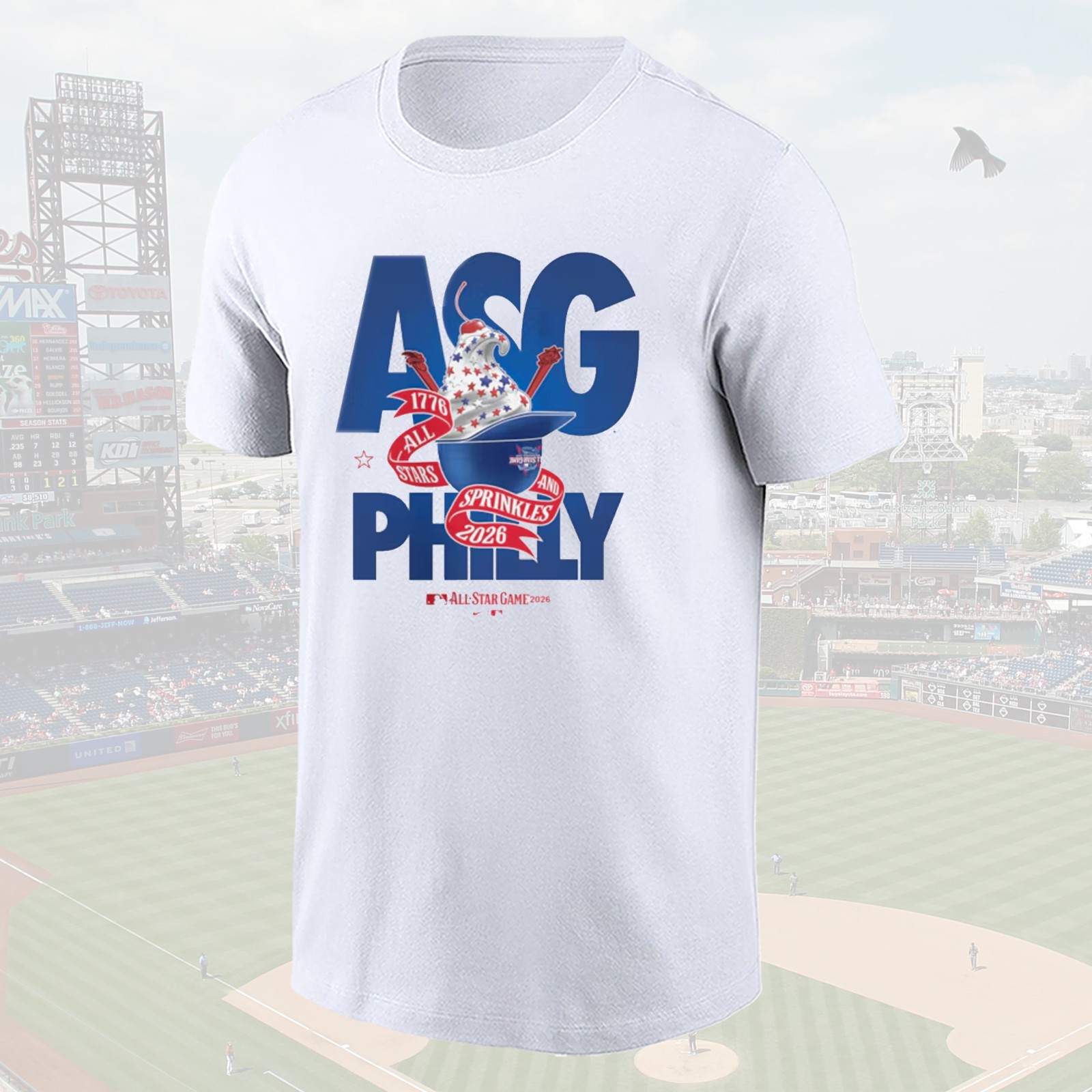 NEWS !! Ring The Bell Baseball 2026 All Star Game One Side FREESHIP Fan Look