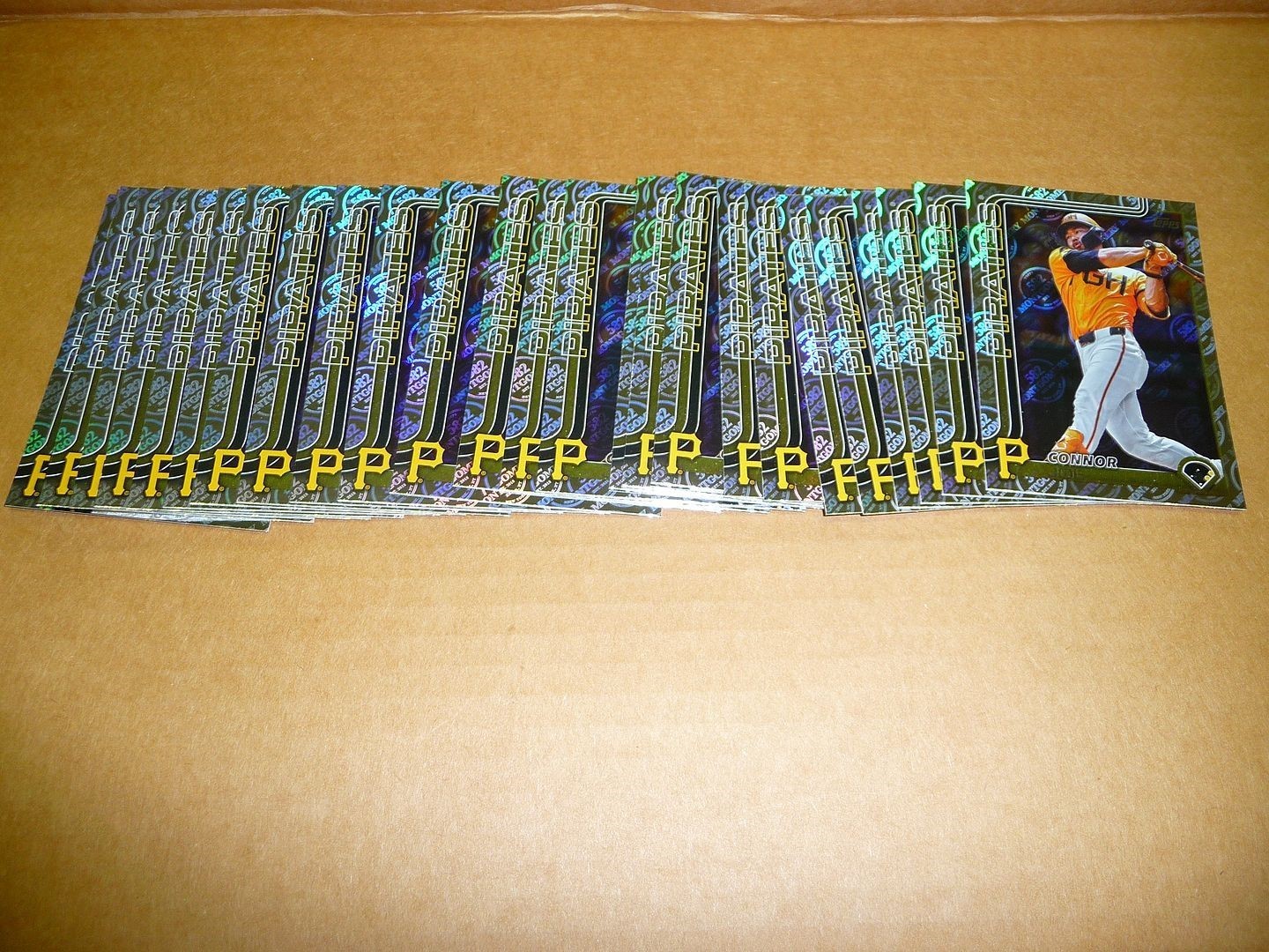 2025 Topps 582 MONTGOMERY CLUB FOIL LOT OF 28 CARDS CONNOR JOE PIRATES #168