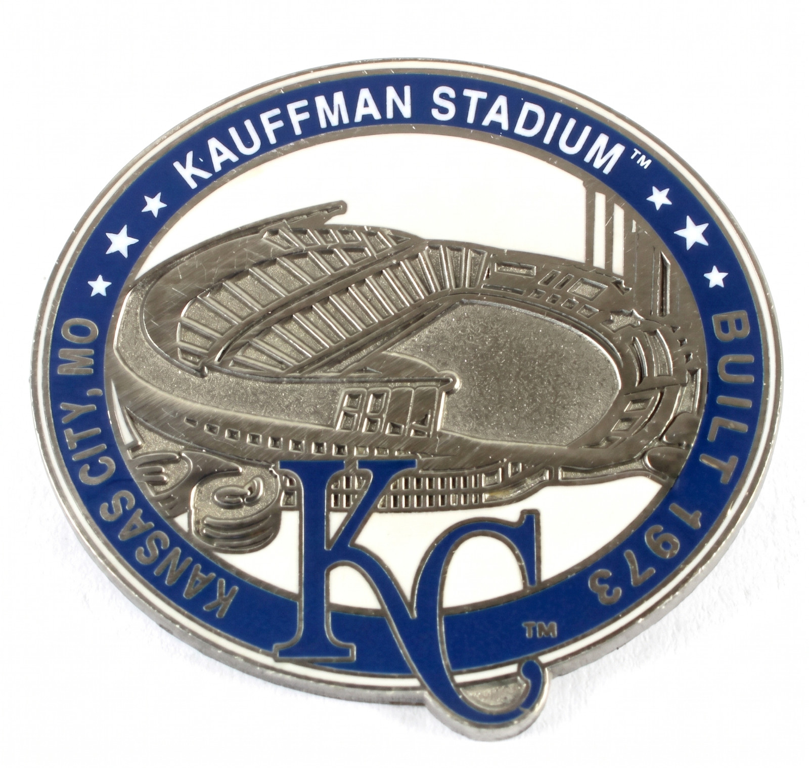 Kansas City Royals Kauffman Stadium Pin – Kansas City, MO / Built 1973- Limited
