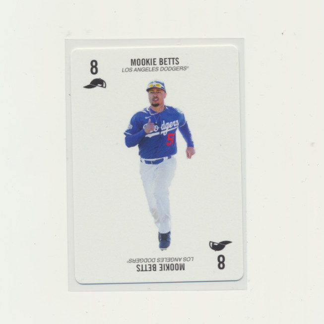 2020 Topps Kenny Mayne Series 2 Baseball Game Mookie Betts Dodgers