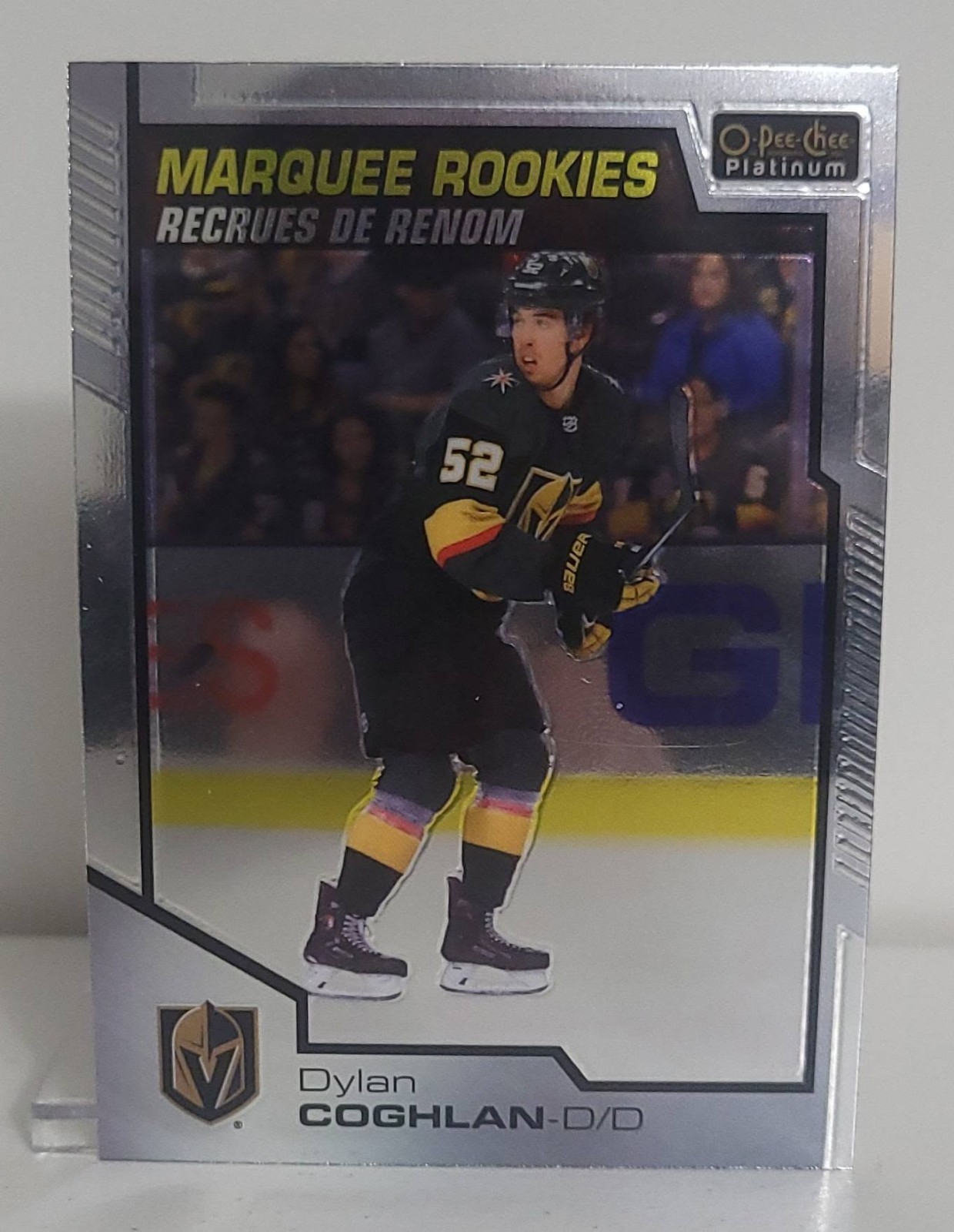 2020-21 O-Pee-Chee Platinum Marquee Rookie RC #176 Dylan Coghlan