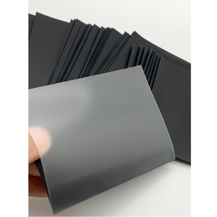 Lenayuyu 100pcs Black color Protector Standard MTG Card Sleeves 66x91mm Matte