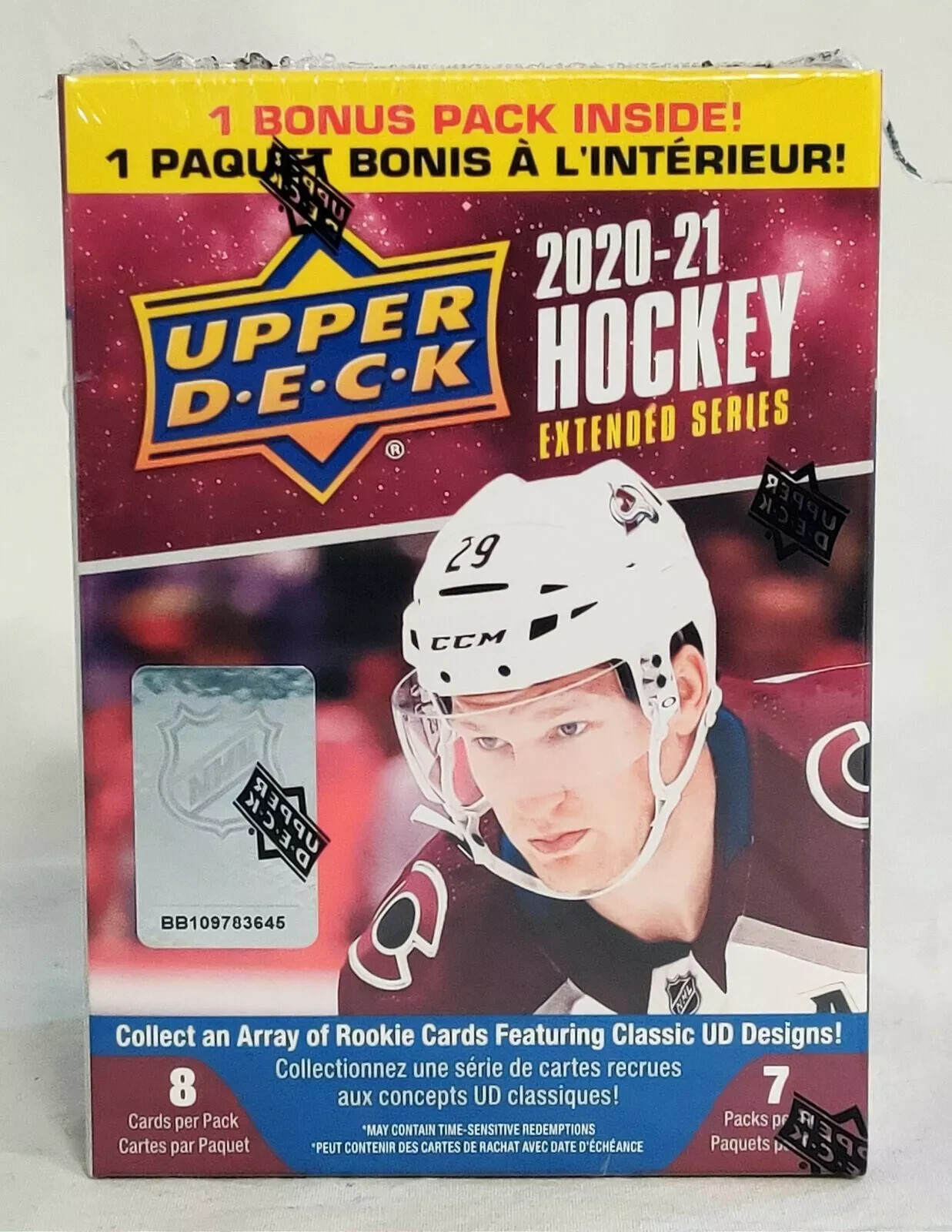 2020/21 Upper Deck Hockey Extended Series Blaster Box Factory Sealed Young Guns