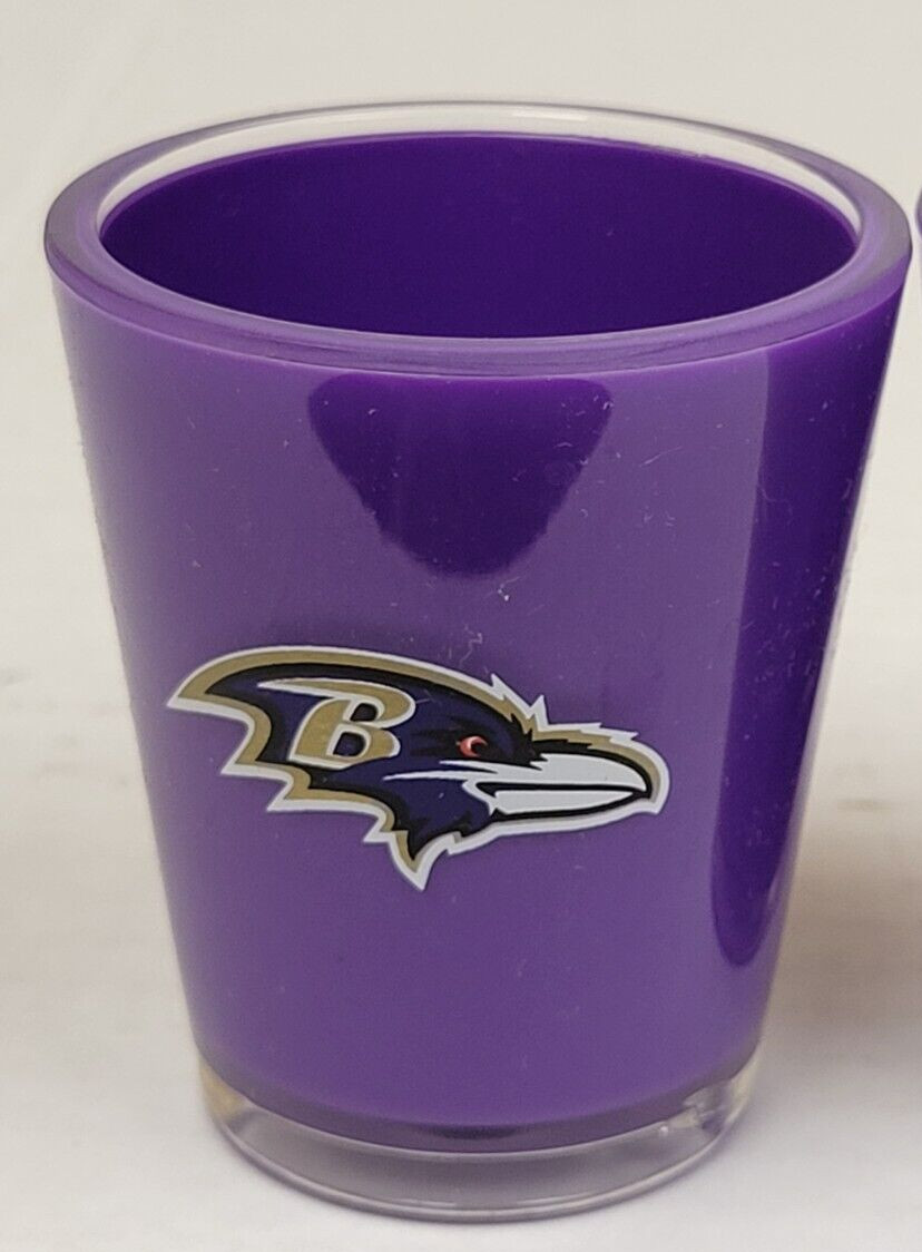 NFL Baltimore Ravens – Mini Tumbler Acrylic Shot Glass, NEW