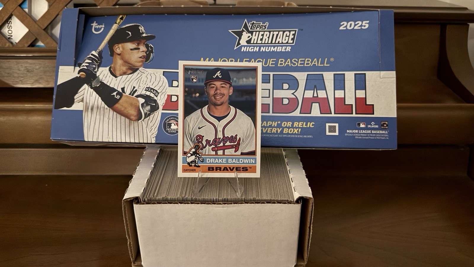 2025 Topps Heritage High Number Base Set #501-#700 (Drake Baldwin)