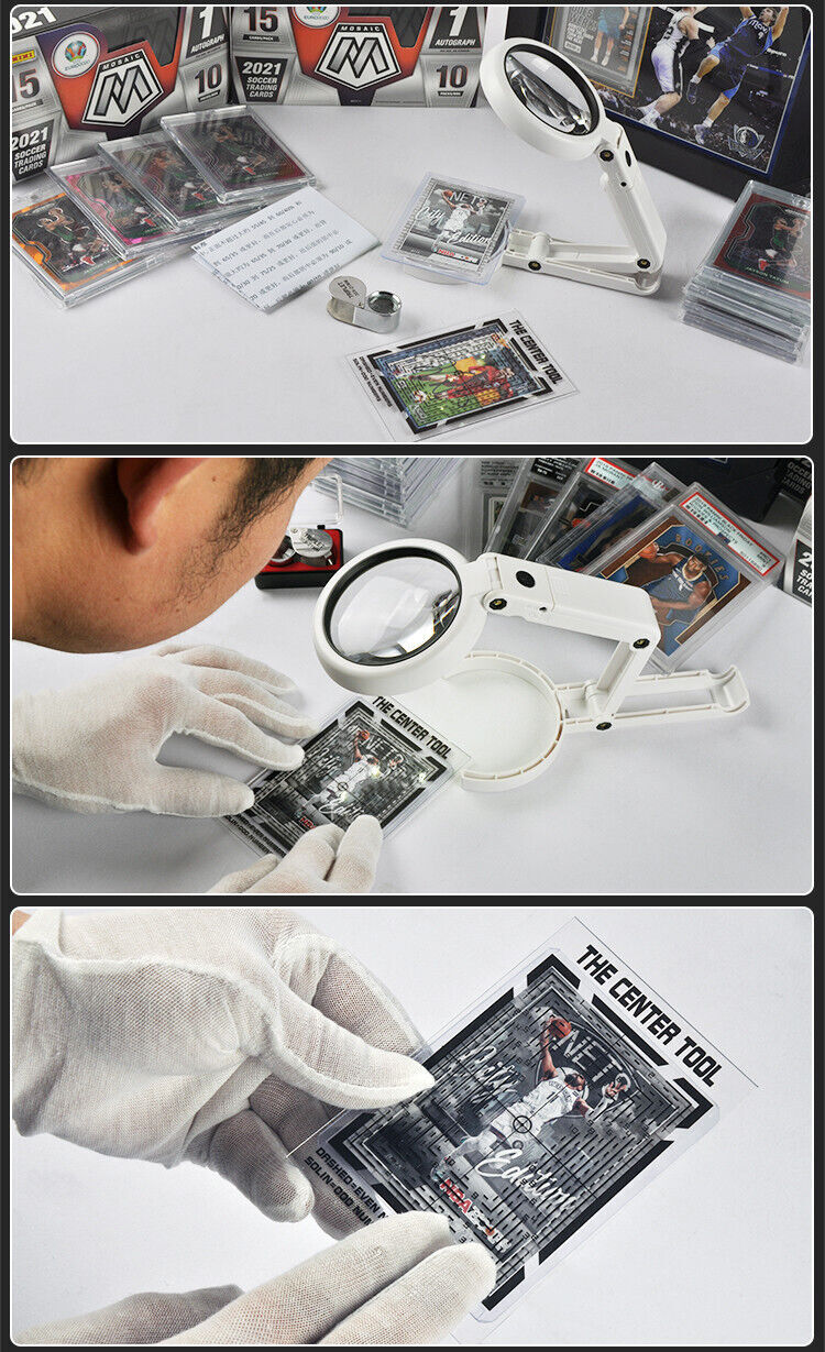 Card Grading tool Kit Centering Card Tool Sports Card Fr PSA BGS TCG Pokémon SGC