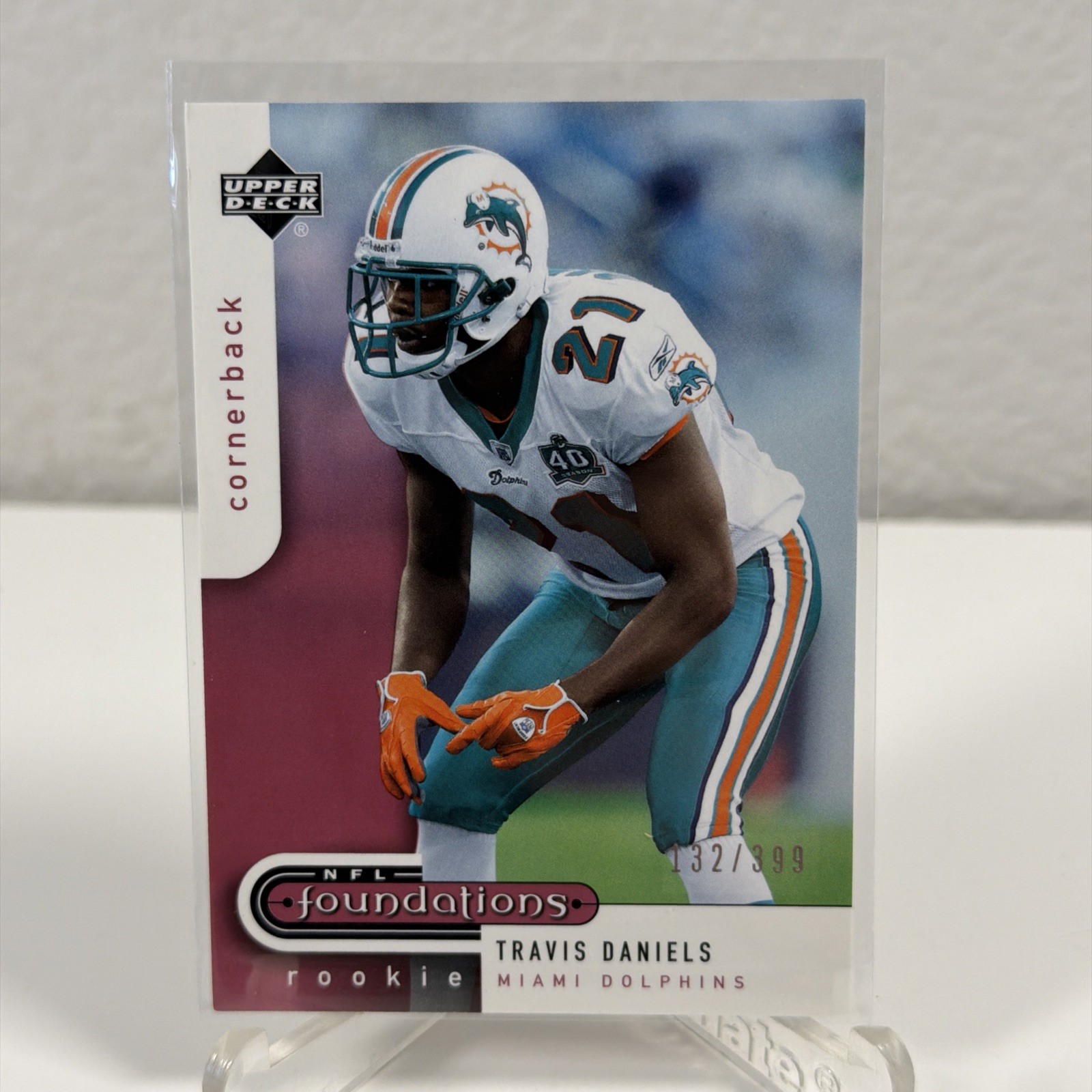 2005 Upper Deck Foundations #196 Travis Daniels RC Rookie Card /399 NM Card