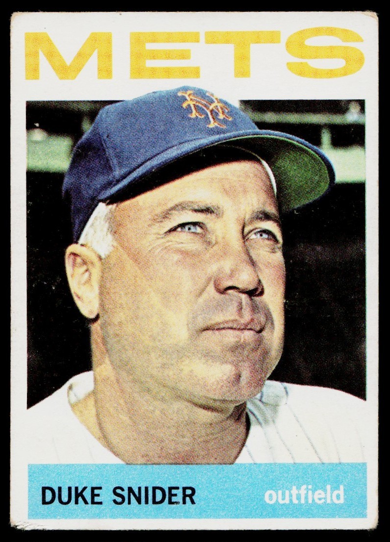 1964 Topps Duke Snider New York Mets #155