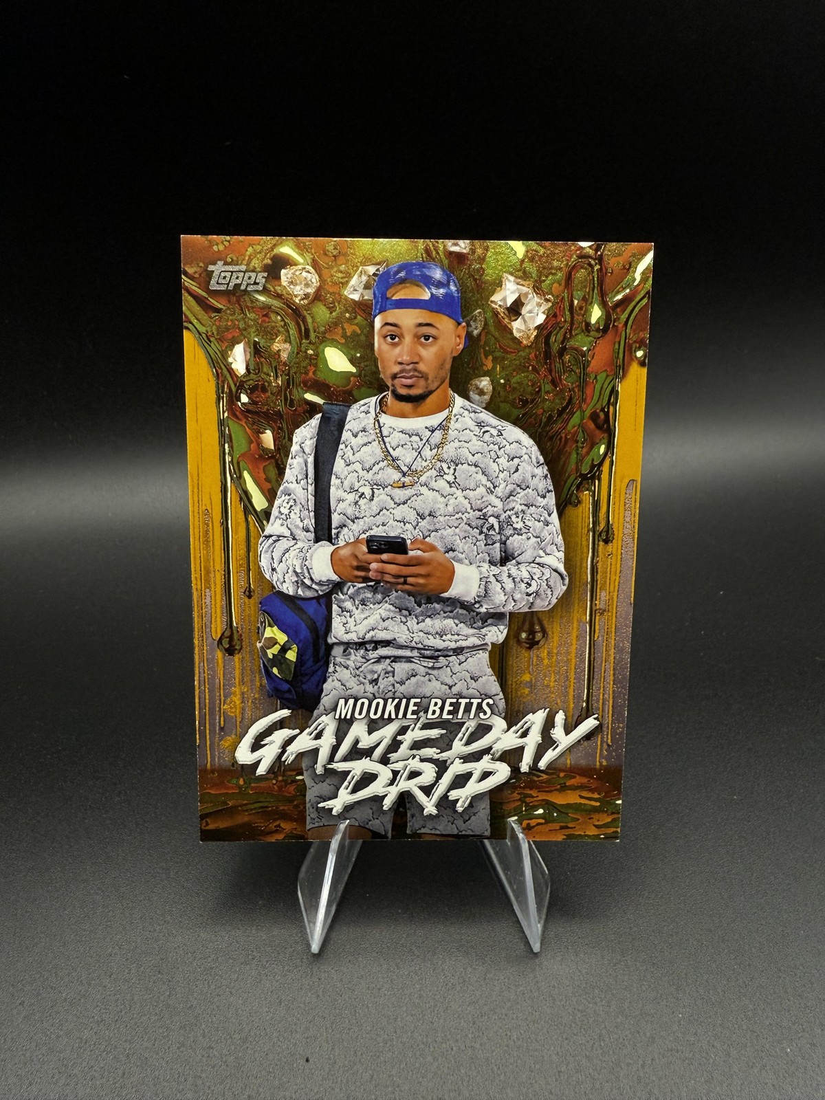 Mookie Betts /50 GOLD 2026 Topps Gameday Drip Gold Los Angeles Dodgers
