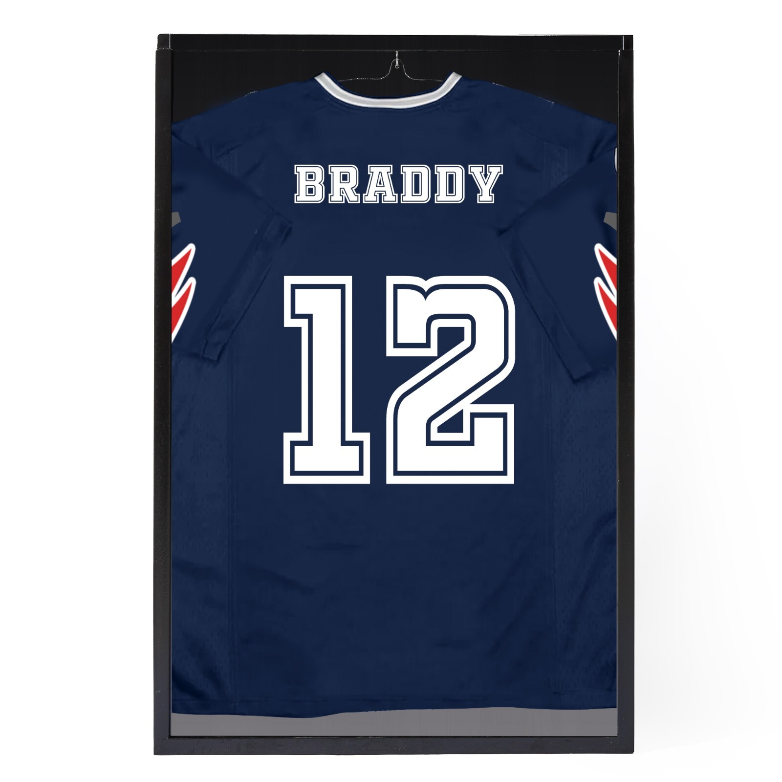 Shadow Black Jersey Display case for jerseys