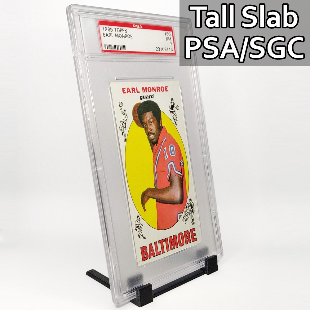 Tall PSA / SGC Card Stand Holder Display ⭐ 4-pack ⭐ Color Options