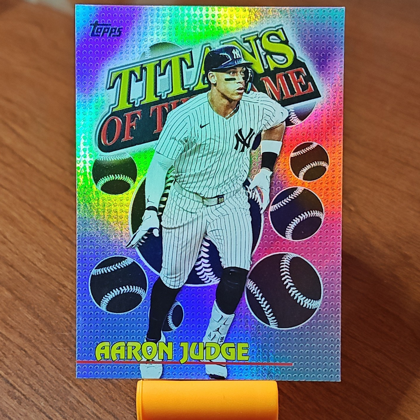 Topps 2026 Series 1 Titans of the Game Insert Aaron Judge #TOG-3 Yankees